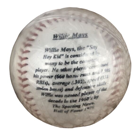 3 Commemorative Edition Baseballs Ken Griffey Jr, Babe Ruth, Willie Mays 1993 - Picture 8 of 8